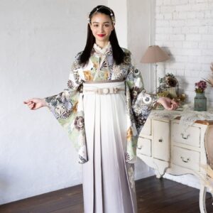 ラフィネモカ卒業袴 ラフィネモカ RH-72【アイボリー】