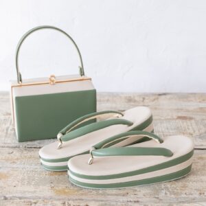 【ﾗﾌｨﾈｵﾘｼﾞﾅﾙ】合皮草履バッグセット　RZB-24c