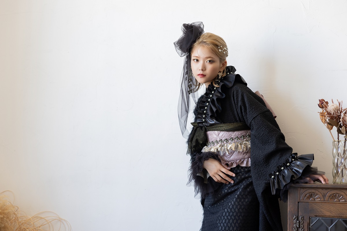 デザイン振袖 DK-002B 「リューサ・ローズ」-フリル&シャギータイプ- - 画像 (26)