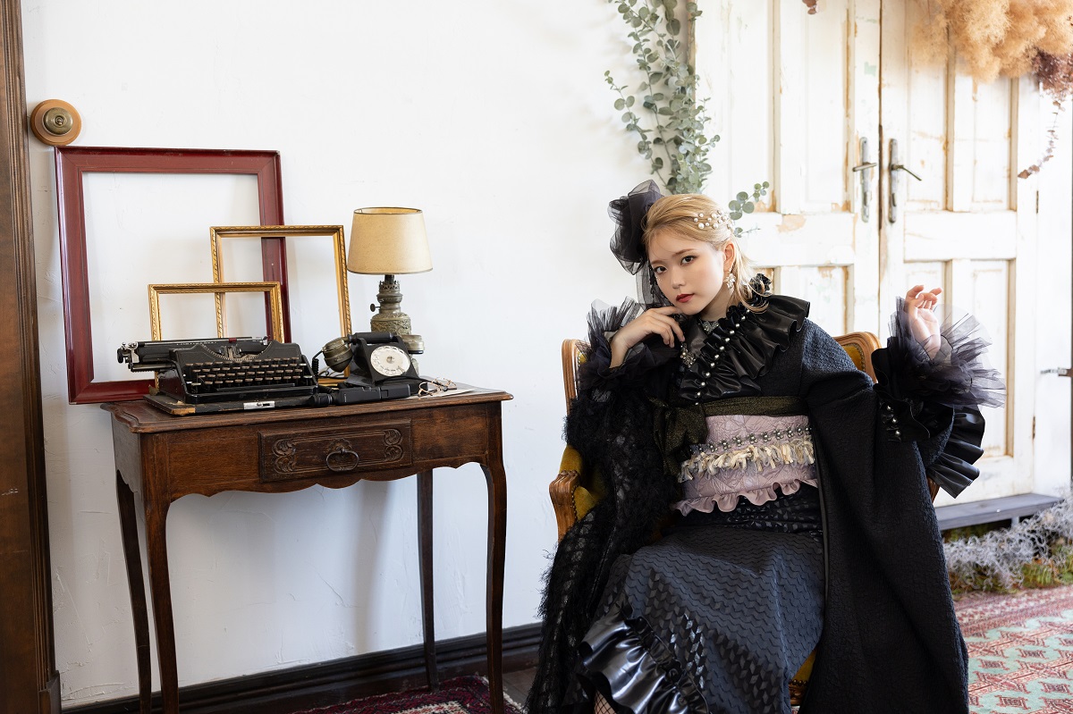 デザイン振袖 DK-002B 「リューサ・ローズ」-フリル&シャギータイプ- - 画像 (30)