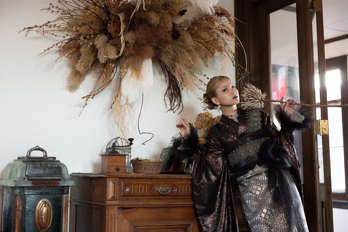 デザイン振袖 DK-003A 「リューサ・ローズ」-メタルレースタイプ- - 画像 (22)