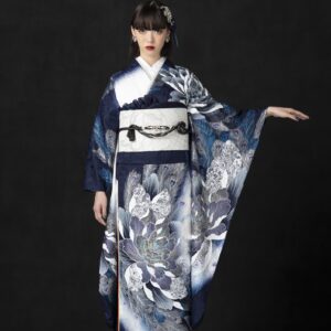 2025正絹振袖　十日町金彩プレミアム・ゴールド　24025C