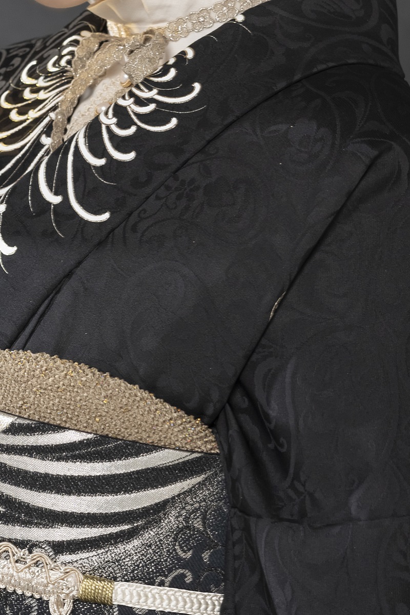 2025正絹振袖 アンルーチェ 24043B - 画像 (3)