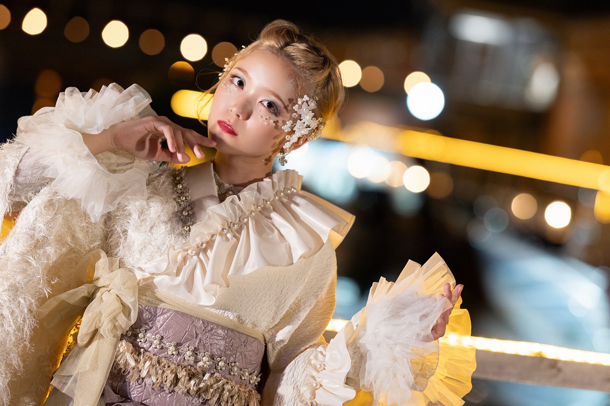 デザイン振袖 DK-002A 「リューサ・ローズ」-フリル&シャギータイプ- - 画像 (22)