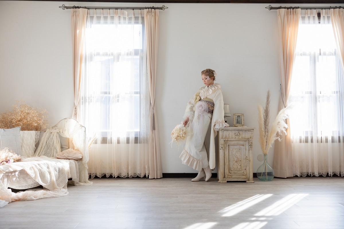 デザイン振袖 DK-002A 「リューサ・ローズ」-フリル&シャギータイプ- - 画像 (21)