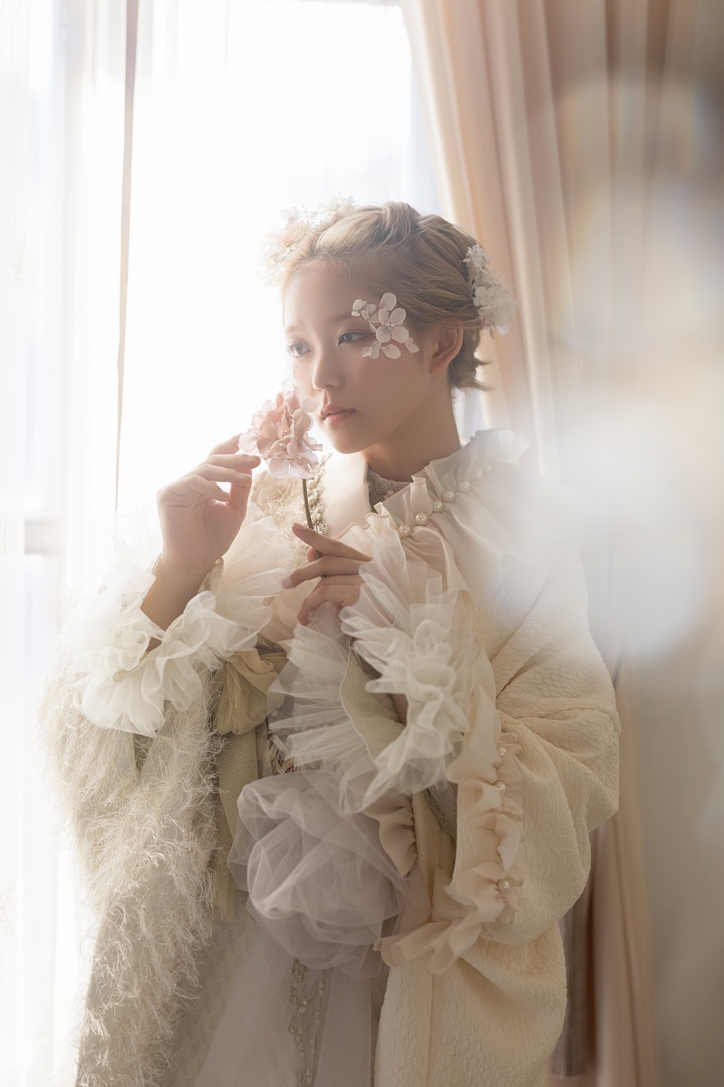 デザイン振袖 DK-002A 「リューサ・ローズ」-フリル&シャギータイプ- - 画像 (10)