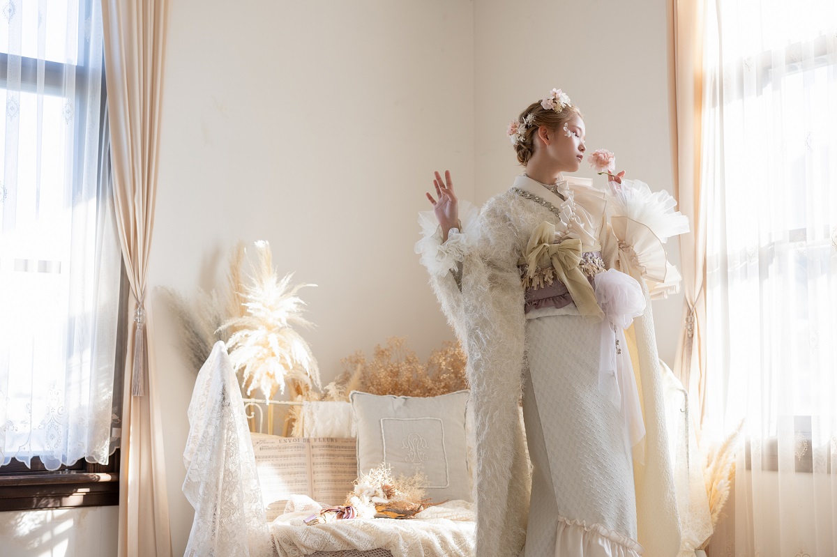 デザイン振袖 DK-002A 「リューサ・ローズ」-フリル&シャギータイプ- - 画像 (20)