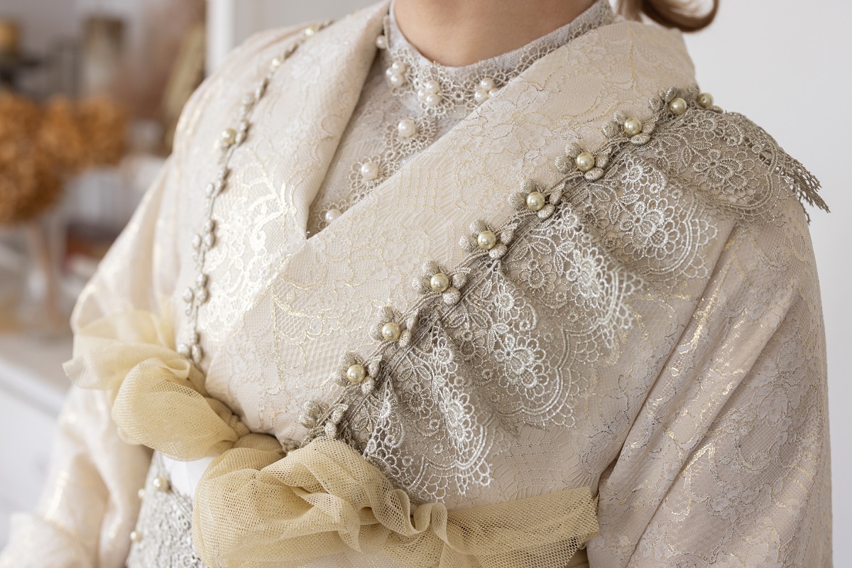 デザイン振袖 DK-003B 「リューサ・ローズ」-メタルレースタイプ- - 画像 (32)