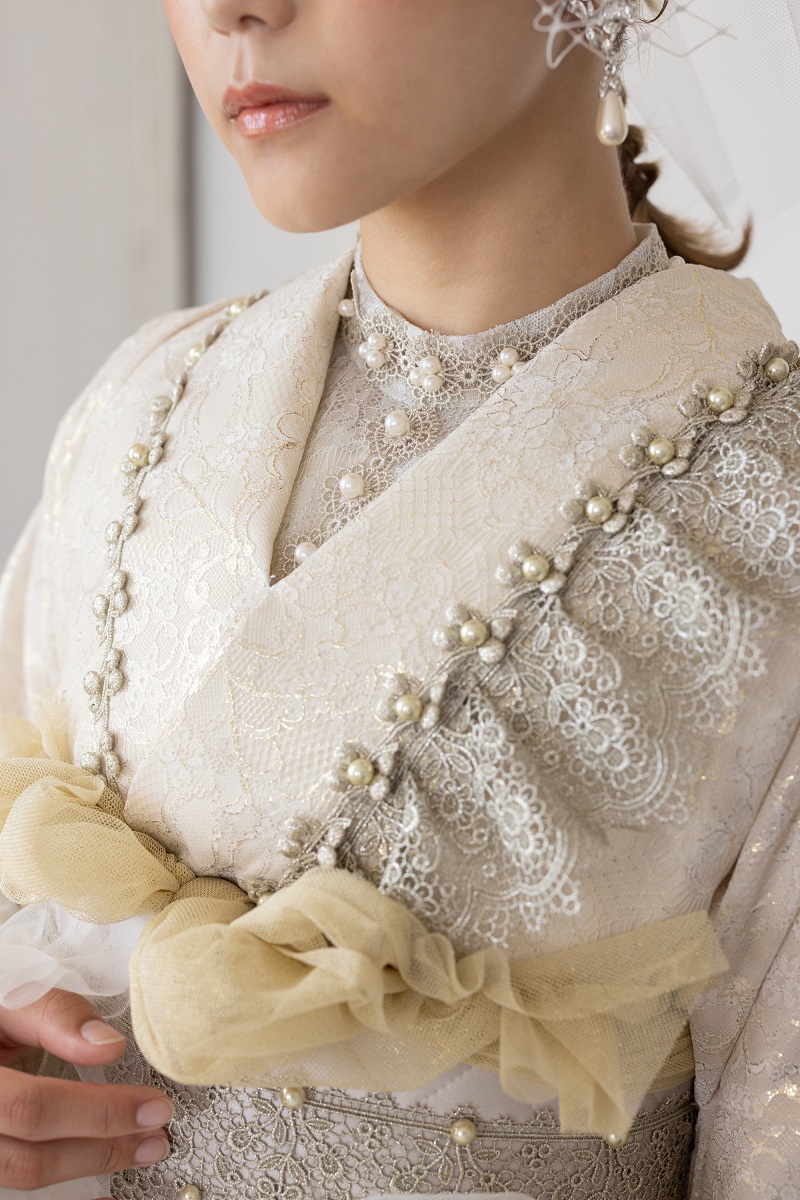 デザイン振袖 DK-003B 「リューサ・ローズ」-メタルレースタイプ- - 画像 (15)