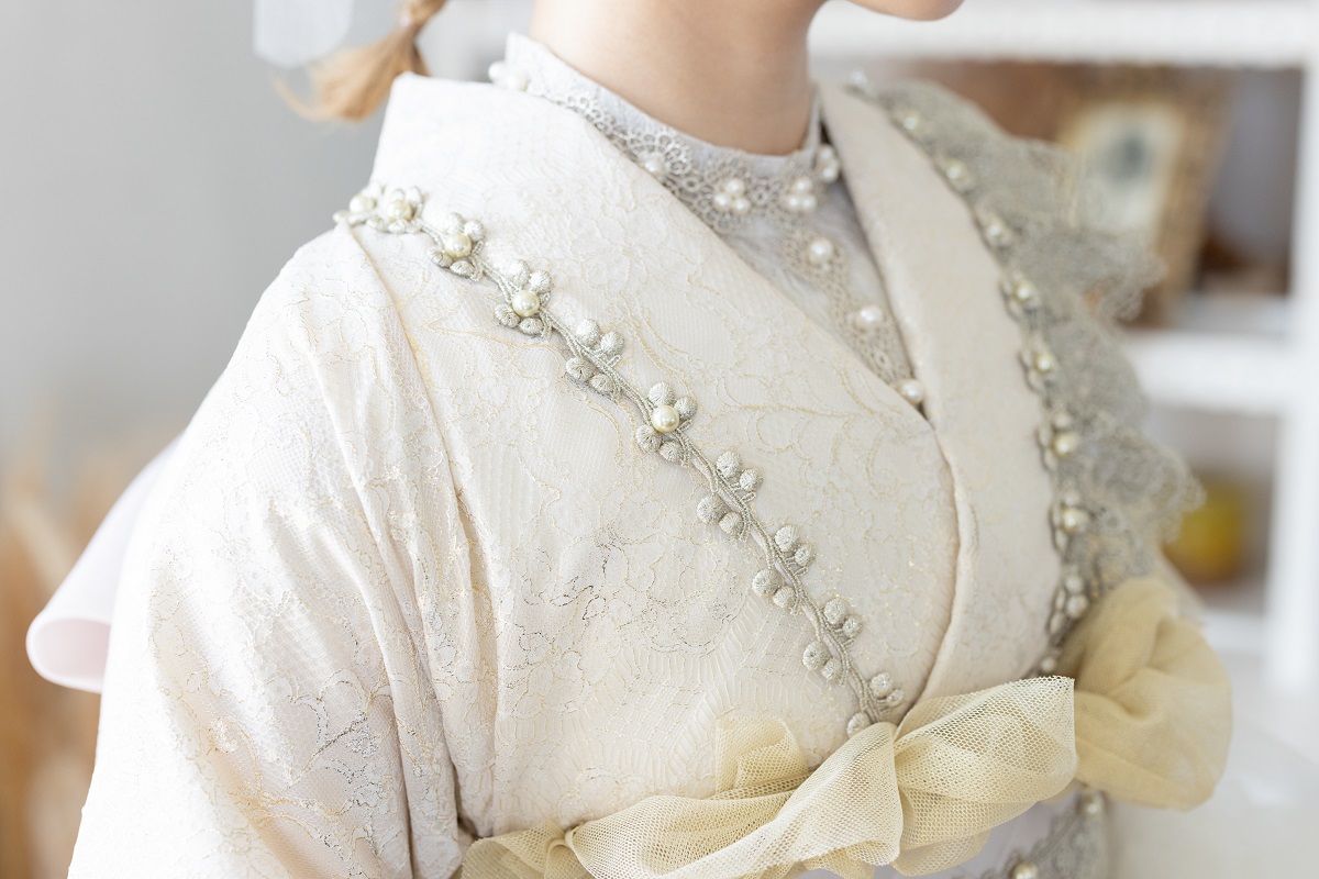 デザイン振袖 DK-003B 「リューサ・ローズ」-メタルレースタイプ- - 画像 (36)