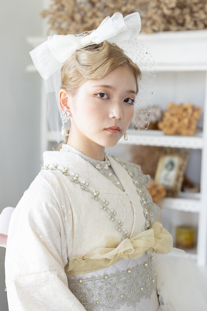 デザイン振袖 DK-003B 「リューサ・ローズ」-メタルレースタイプ- - 画像 (24)