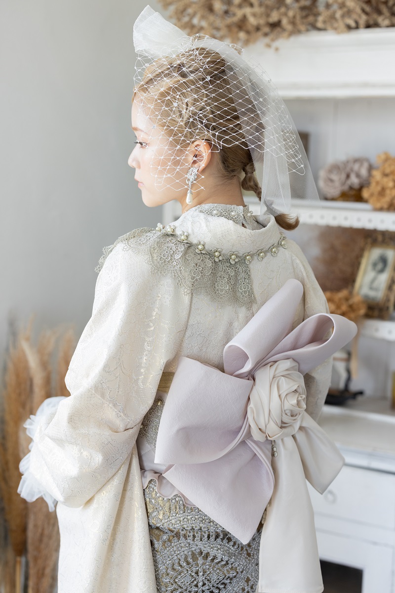 デザイン振袖 DK-003B 「リューサ・ローズ」-メタルレースタイプ- - 画像 (20)