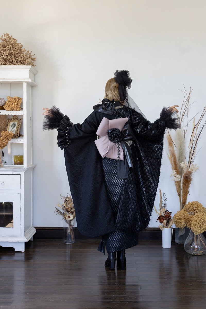 デザイン振袖 DK-002B 「リューサ・ローズ」-フリル&シャギータイプ- - 画像 (6)