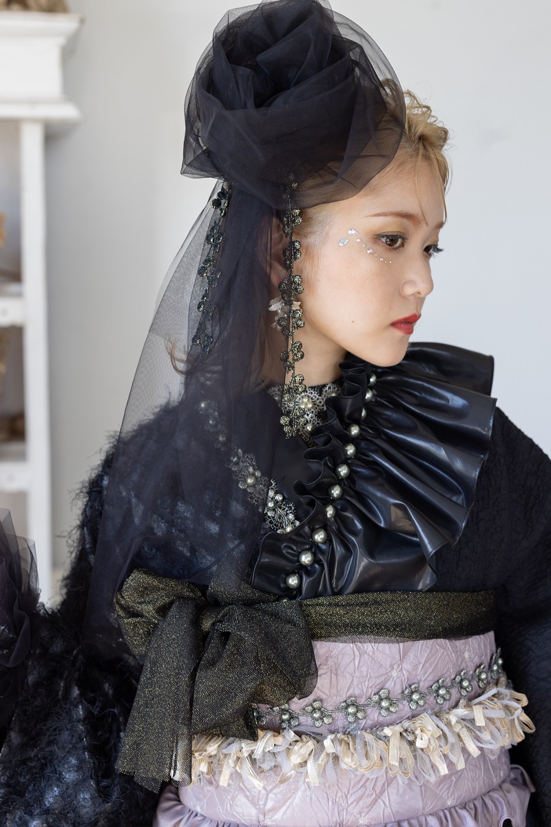 デザイン振袖 DK-002B 「リューサ・ローズ」-フリル&シャギータイプ- - 画像 (15)