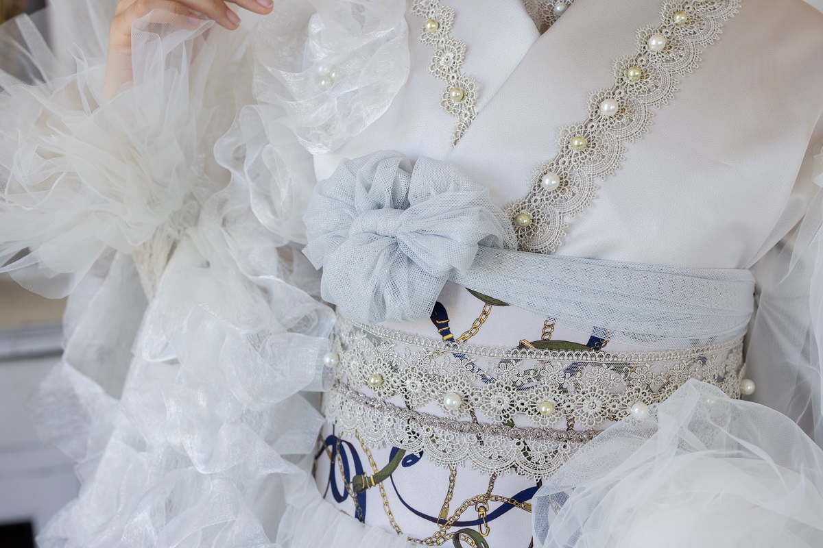 デザイン振袖 DK-001A 「リューサ・ローズ」-片袖シースルー・レースタイプ- - 画像 (33)