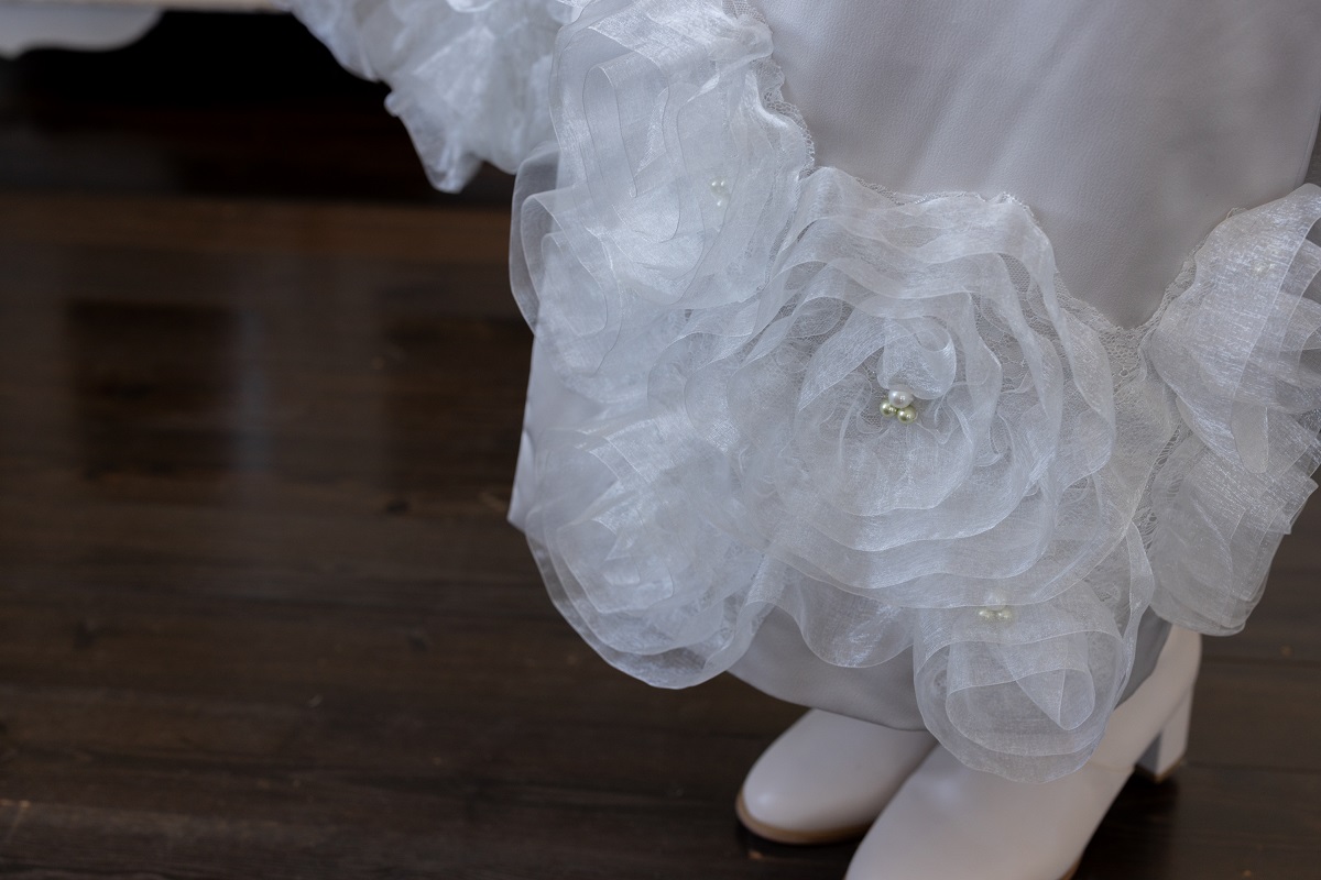 デザイン振袖 DK-001A 「リューサ・ローズ」-片袖シースルー・レースタイプ- - 画像 (34)