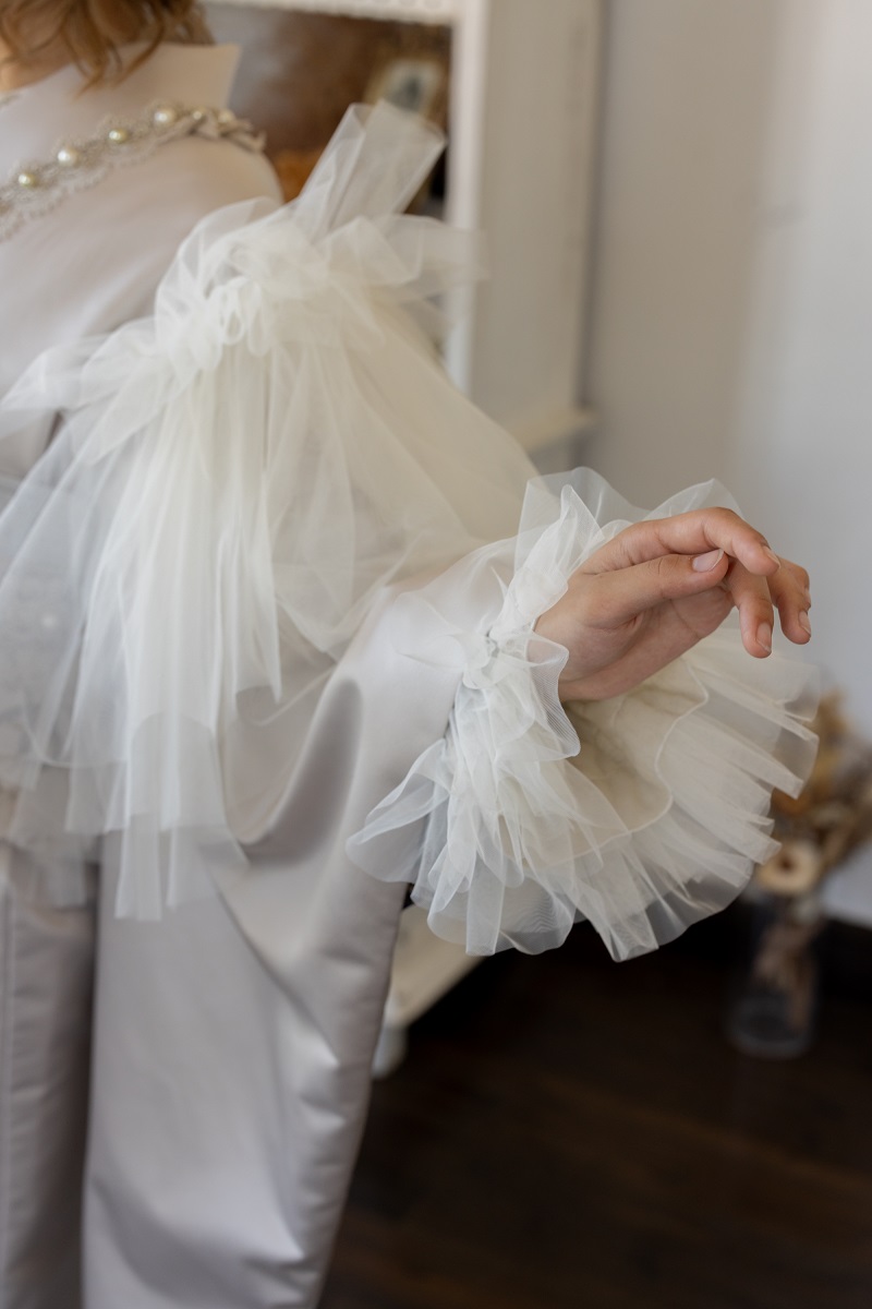 デザイン振袖 DK-001A 「リューサ・ローズ」-片袖シースルー・レースタイプ- - 画像 (25)