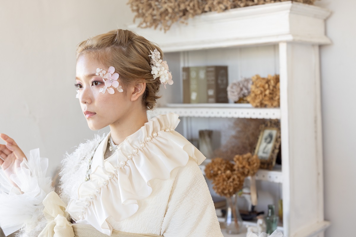 デザイン振袖 DK-002A 「リューサ・ローズ」-フリル&シャギータイプ- - 画像 (27)