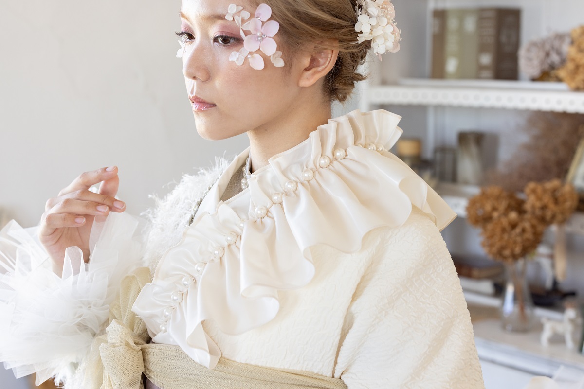 デザイン振袖 DK-002A 「リューサ・ローズ」-フリル&シャギータイプ- - 画像 (29)