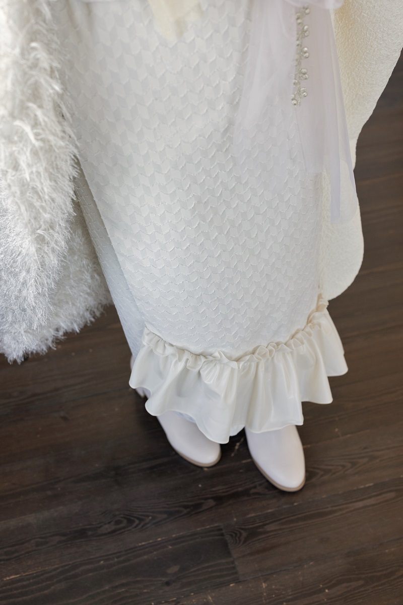 デザイン振袖 DK-002A 「リューサ・ローズ」-フリル&シャギータイプ- - 画像 (14)