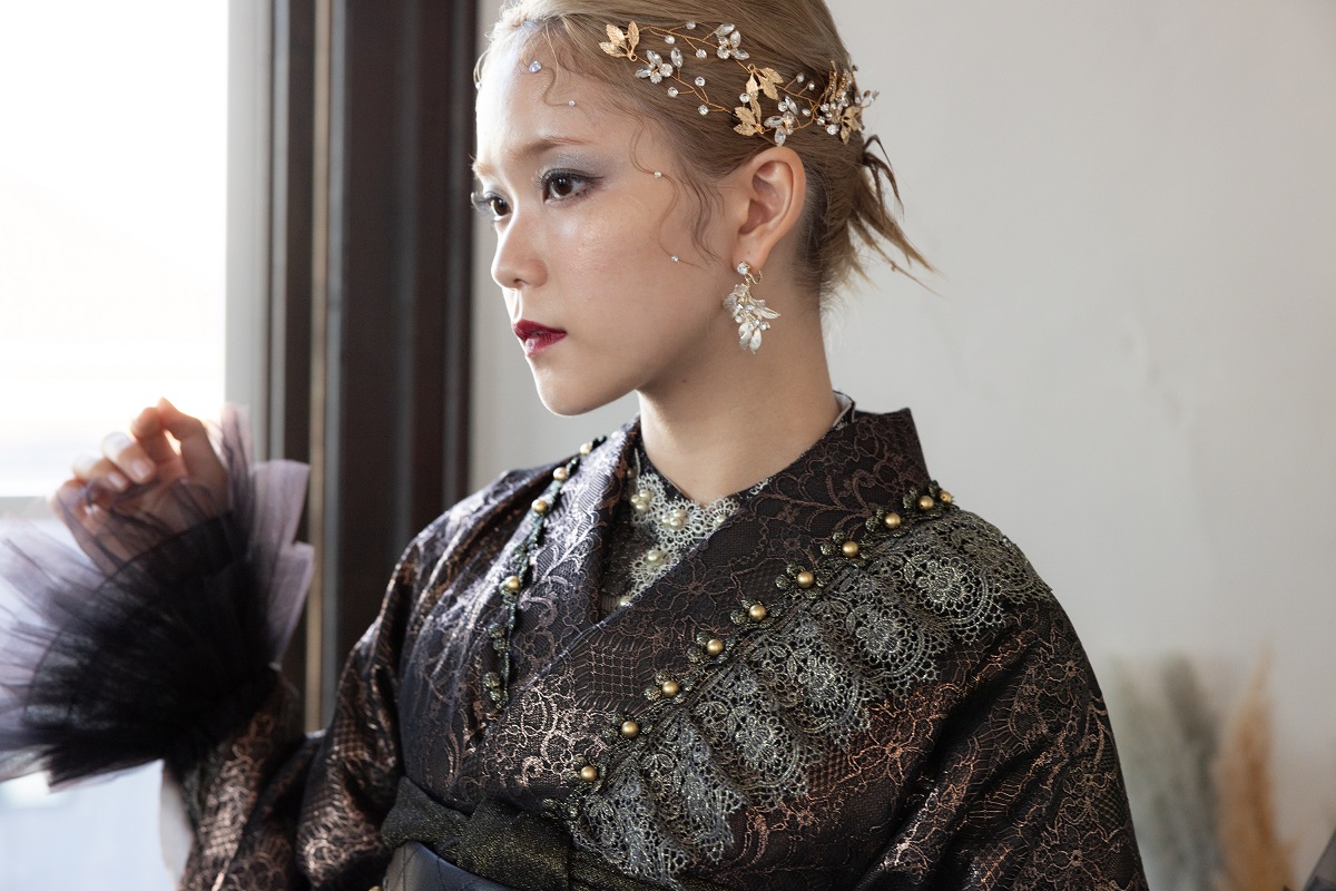 デザイン振袖 DK-003A 「リューサ・ローズ」-メタルレースタイプ- - 画像 (23)