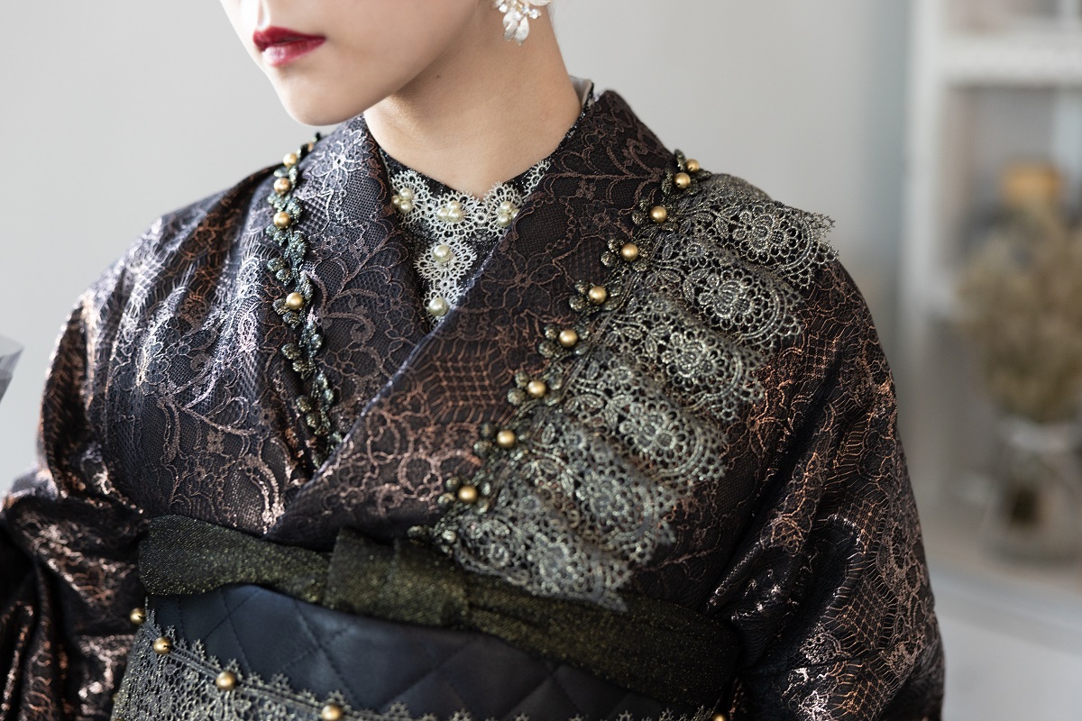 デザイン振袖 DK-003A 「リューサ・ローズ」-メタルレースタイプ- - 画像 (24)