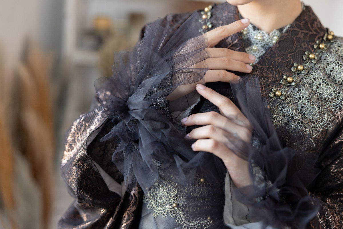 デザイン振袖 DK-003A 「リューサ・ローズ」-メタルレースタイプ- - 画像 (32)