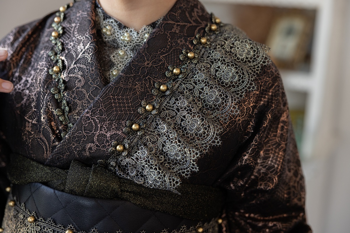 デザイン振袖 DK-003A 「リューサ・ローズ」-メタルレースタイプ- - 画像 (29)