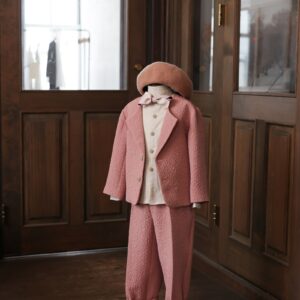 【現品110㎝】キッズタキシード RT-046 ピンク