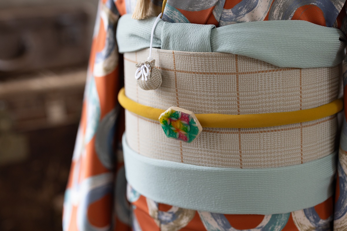 【アウトレット】【現品】ポッピン・ドーナッツ-popin‘ donuts-ファミリー 7歳きもの RC660-A - 画像 (5)