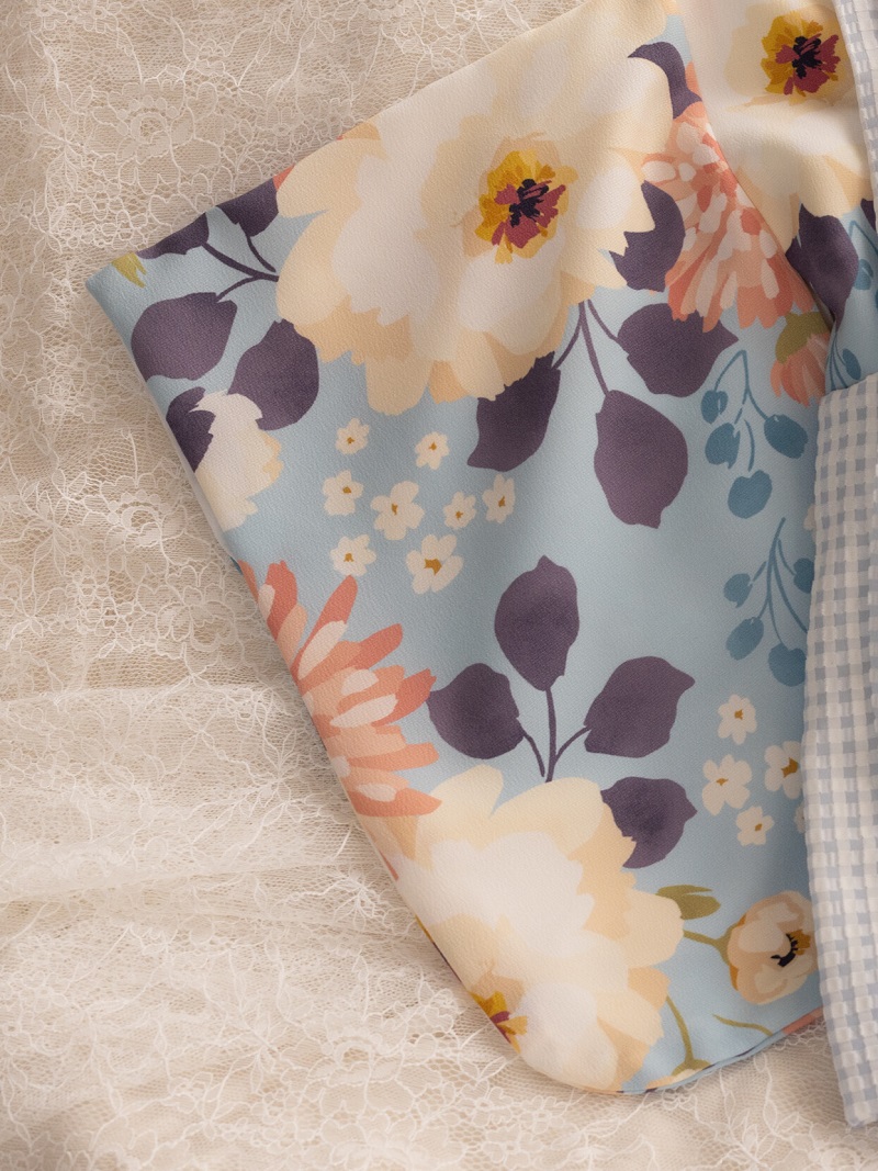 ラフィネココベイビーズ ベビー被布アンサンブル RC6661-A - 画像 (2)