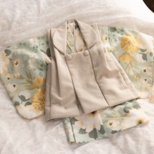 ラフィネココベイビーズ　ベビー被布アンサンブル　RC6661-B