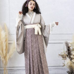 ラフィネモカ卒業袴 RH-81【ピンク】87cm/S