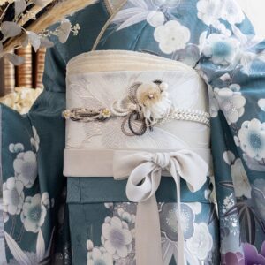 袋帯【正絹】振袖用 RFO-31 ベージュ