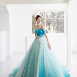 【RaDo’r】ウエディングドレスRW-006【Anelaアネラ】シーグリーン