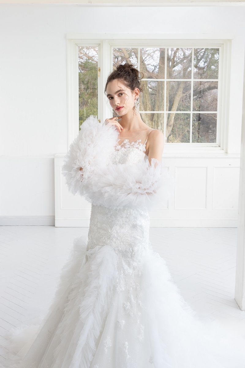 【RaDo’r】フリル袖RK-014【オフホワイト】