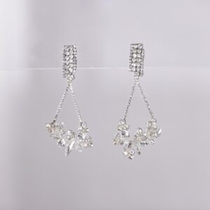 【RaDo’r】ビジューイヤリングRK-020【クリスタル】