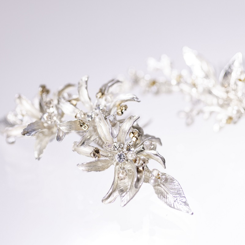 【RaDo’r】ボタニカルヘッドRK-021【シルバー】 - 画像 (3)