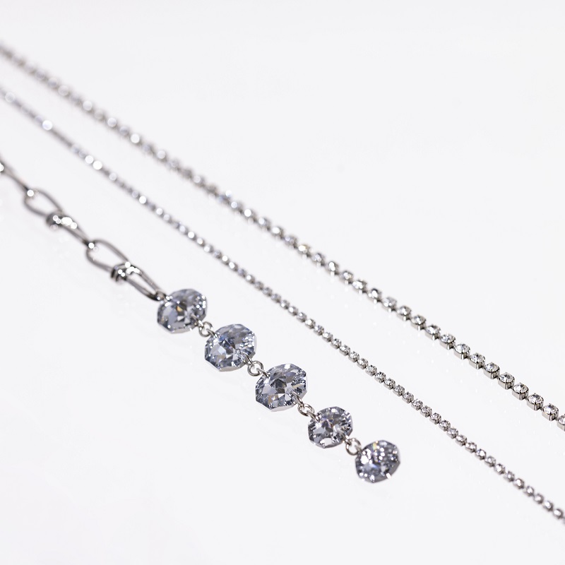 【RaDo’r】2WAYチェーンネックレスRK-013【メタルシルバー】 - 画像 (3)