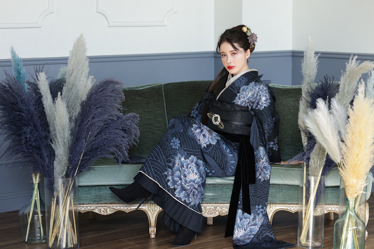 【受注品】ラフィネオリジナル振袖用ベルベットしごき -5色展開- - 画像 (9)