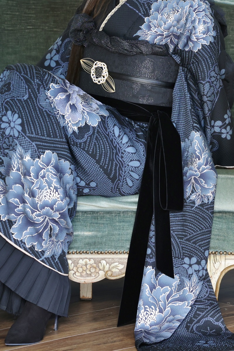 【受注品】ラフィネオリジナル振袖用ベルベットしごき -5色展開- - 画像 (10)