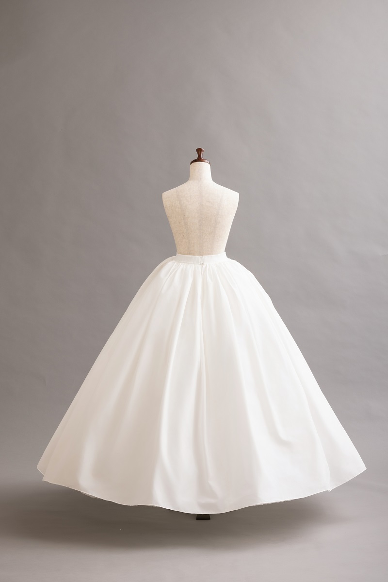 【RaDo’r】ウエディングドレス用パニエRK-004 ビックライン【オフホワイト】 - 画像 (3)