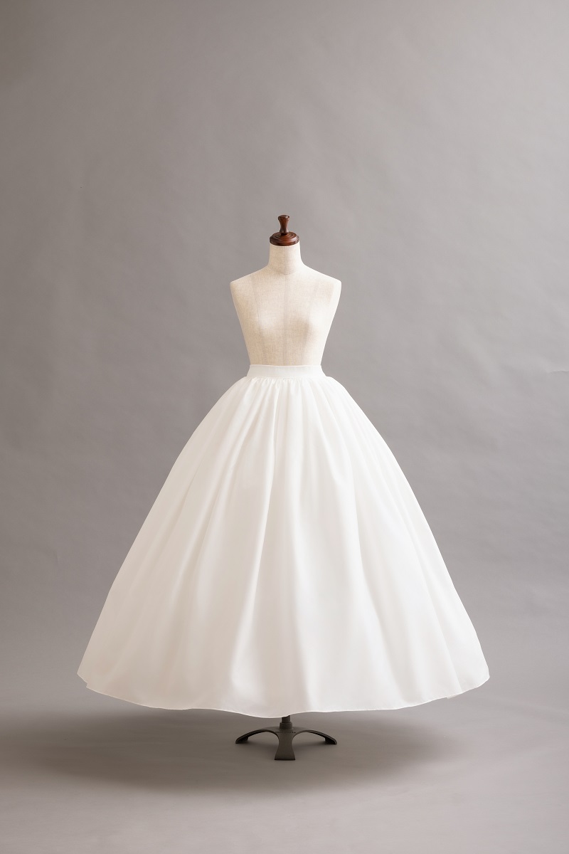 【RaDo’r】ウエディングドレス用パニエRK-001 Aライン【オフホワイト】