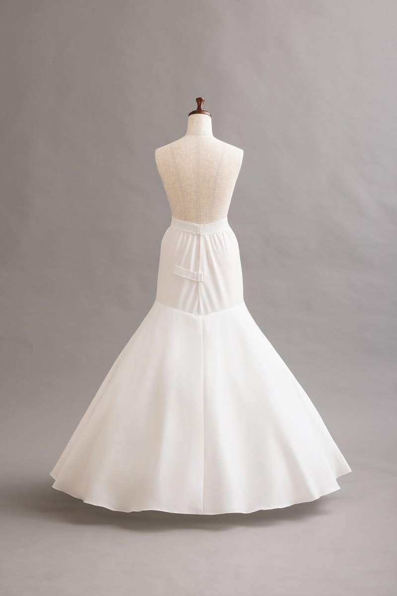 【RaDo’r】ウエディングドレス用パニエRK-005 フィット&フレアー【オフホワイト】 - 画像 (3)