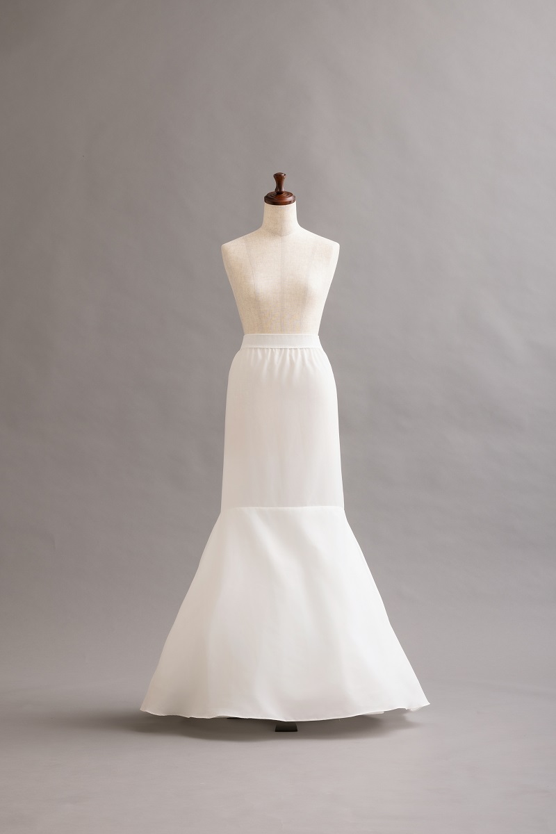 【RaDo’r】ウエディングドレス用パニエRK-002 マーメイド【オフホワイト】