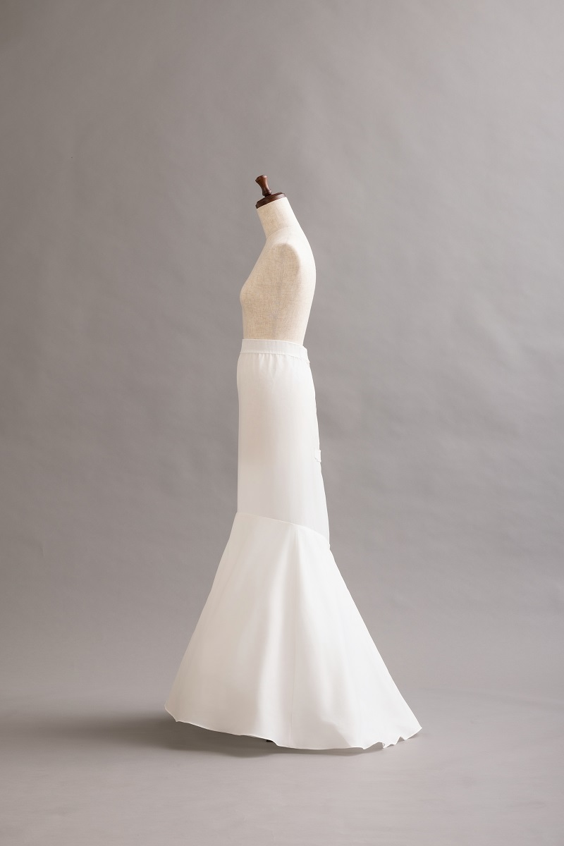 【RaDo’r】ウエディングドレス用パニエRK-002 マーメイド【オフホワイト】 - 画像 (2)