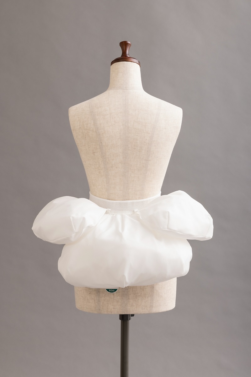 【RaDo’r】ウエディングドレス用パニエRK-006 ヒップパニエ【オフホワイト】