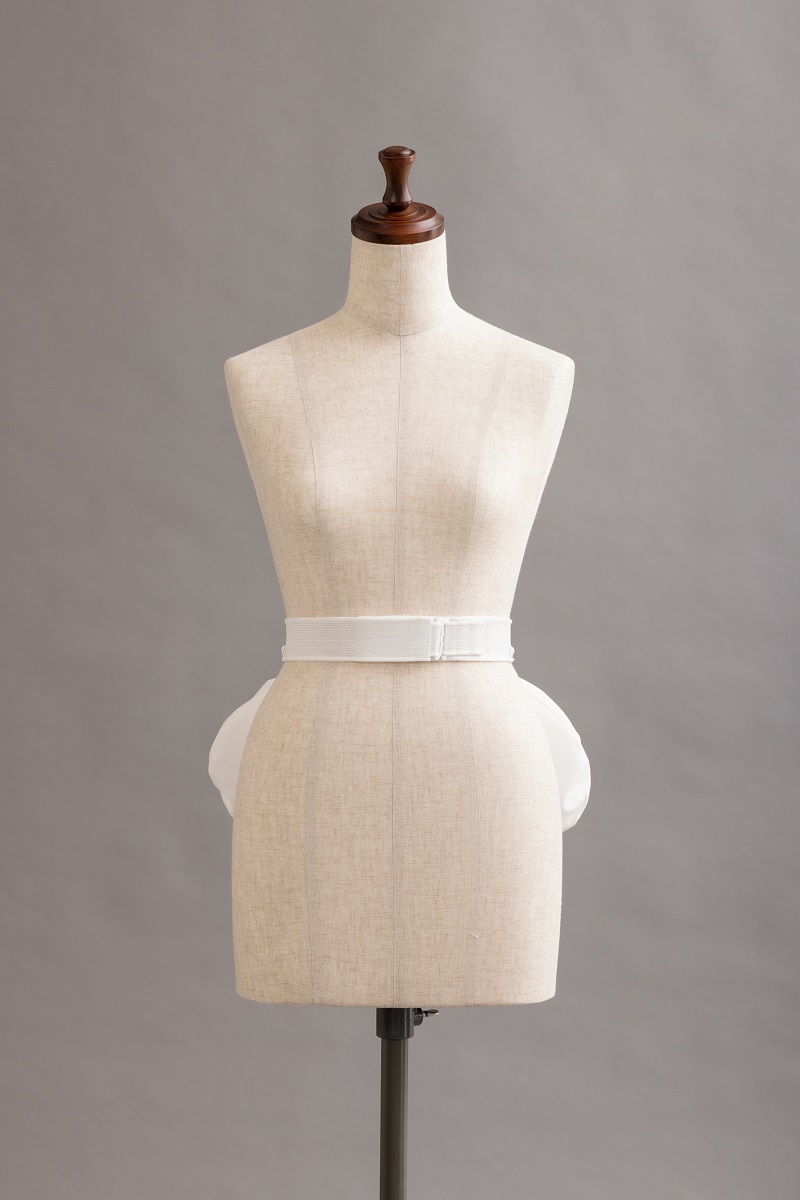 【RaDo’r】ウエディングドレス用パニエRK-006 ヒップパニエ【オフホワイト】 - 画像 (6)