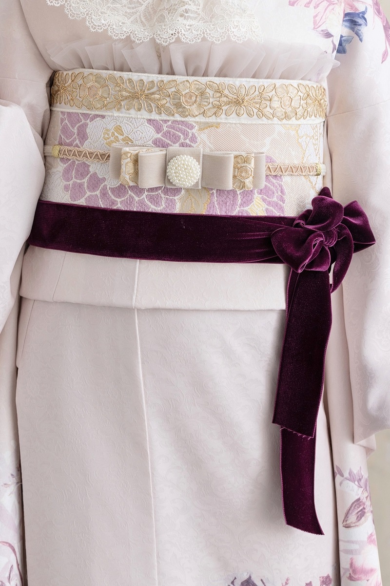 【受注品】ラフィネオリジナル振袖用ベルベットしごき -5色展開- - 画像 (16)