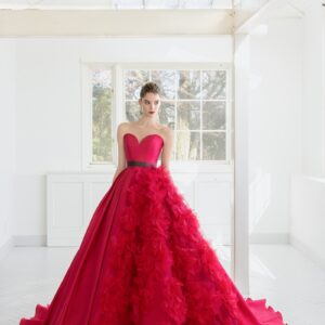 【RaDo’r】ウエディングドレスRW-001【Chlo'eクロエ】 ルージュ